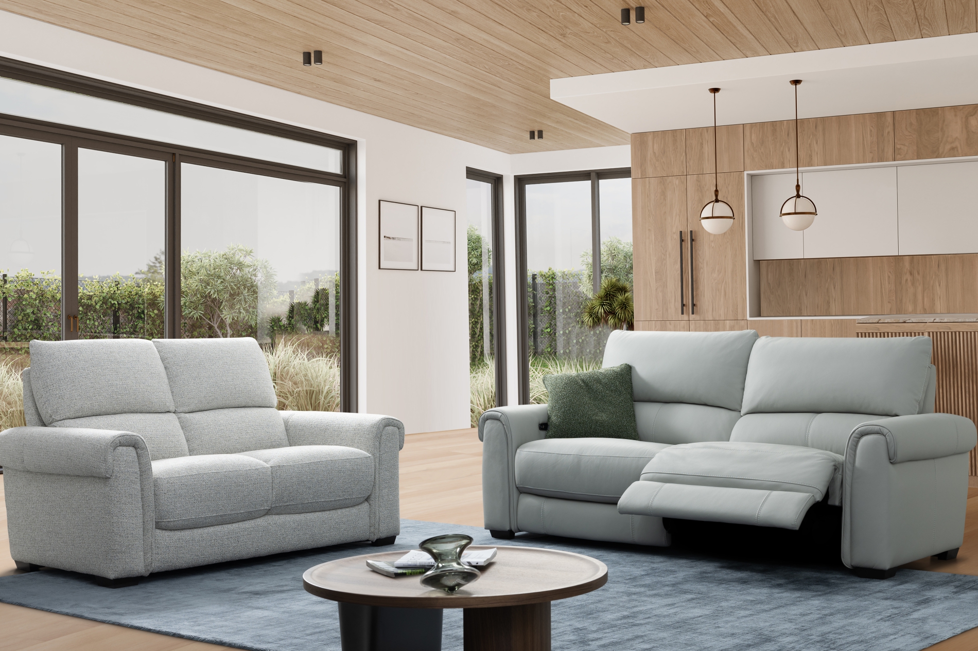 Canapé relax électrique avec cale lombaire PHILADELPHIE